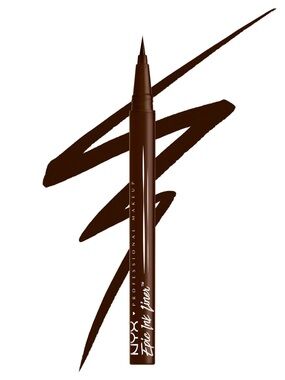 NYX Epic Ink Waterproof Liquid Eyeliner - Milk Chocolate, NEW